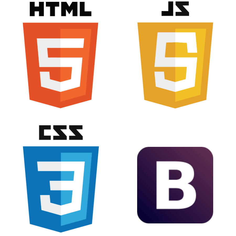HTML5 CSS3 Bootstrap JavaScript